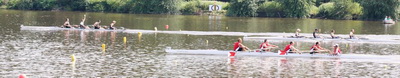 2009 mens C4+ finals finish line